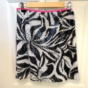 Lilly Pulitzer sequined skirt size 4